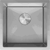 Mexen Trixo stainless steel sink 1-bowl 440 x 440 mm, inox HC - 6413441000-01HC