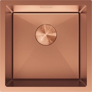 Mexen Trixo 1-Bowl Stainless Steel Sink 440 x 440 mm, Copper - 6413441000-65