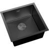 Mexen Trixo Steel Sink Single-Bowl 440 x 440 mm, Black HC - 6413441000-70HC