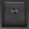 Mexen Trixo Steel Sink Single-Bowl 440 x 440 mm, Black HC - 6413441000-70HC