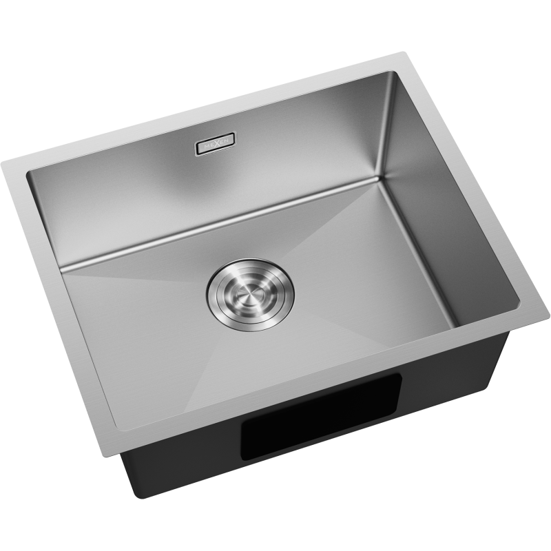 Mexen Trixo stainless steel sink 1-bowl 540 x 440 mm, inox - 6414541000-01