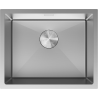 Mexen Trixo stainless steel sink 1-bowl 540 x 440 mm, inox - 6414541000-01