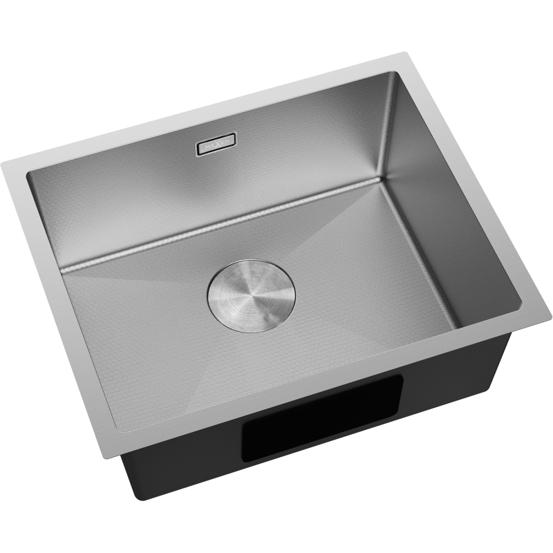 Mexen Trixo stainless steel sink single-bowl 540 x 440 mm, inox HC - 6414541000-01HC