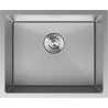 Mexen Trixo Stainless Steel 1-Bowl Sink 540 x 440 mm, Inox HC - 6414541000-01HC