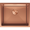 Mexen Trixo stainless steel sink 1-bowl 540 x 440 mm, copper - 6414541000-65