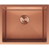Mexen Trixo stainless steel sink 1-bowl 540 x 440 mm, copper HC - 6414541000-65HC