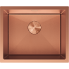 Mexen Trixo stainless steel sink 1-bowl 540 x 440 mm, copper HC - 6414541000-65HC