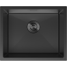 Mexen Trixo 1-Bowl Stainless Steel Sink 540 x 440 mm, Black - 6414541000-70