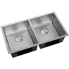 Mexen Binox stainless steel double sink 800 x 450 mm, inox - 6421802000-01