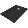 Mexen Stone+ rectangular composite shower tray 140 x 80 cm, Black - 44708014