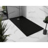 Mexen Stone+ composite rectangular shower tray 160 x 80 cm, black - 44708016