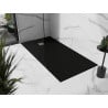 Mexen Stone+ composite rectangular shower tray 160 x 80 cm, black - 44708016