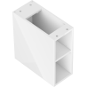 Mexen Box-A open cabinet with shelf 20 cm, white gloss - 91AX2-0200-470-0-00
