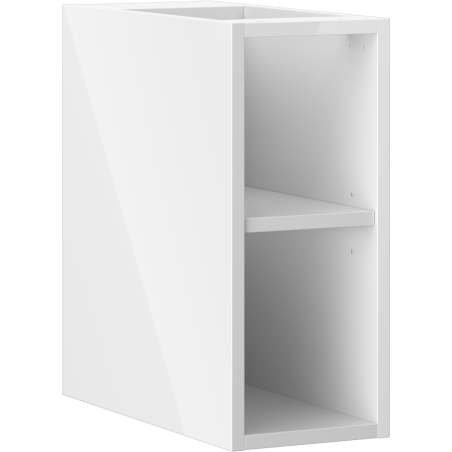 Mexen Box-A open cabinet with shelf 20 cm, white gloss - 91AX2-0200-470-0-00