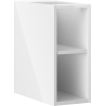 Mexen Box-A open cabinet with shelf 20 cm, white gloss - 91AX2-0200-470-0-00