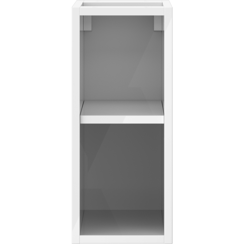 Mexen Box-A open cabinet with shelf 20 cm, white gloss - 91AX2-0200-470-0-00
