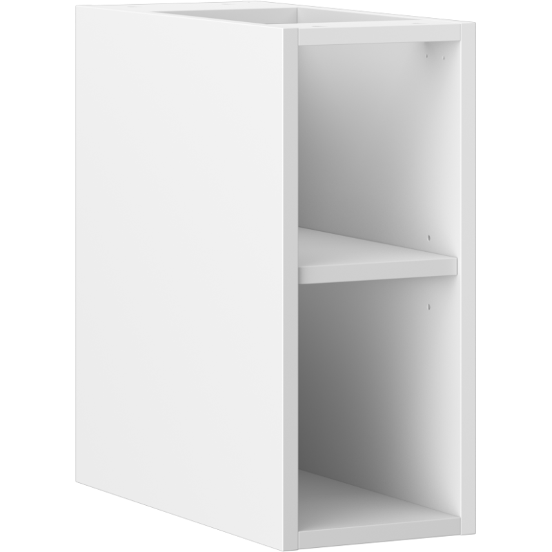 Mexen Box-A open cabinet with shelf 20 cm, white matte - 91AX2-0200-470-0-01