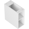 Mexen Box-A open cabinet with shelf 20 cm, white matte - 91AX2-0200-470-0-01