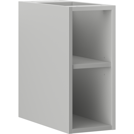 Mexen Box-A open cabinet with shelf 20 cm, matte grey - 91AX2-0200-470-0-62