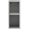 Mexen Box-A open cabinet with shelf 20 cm, gray matte - 91AX2-0200-470-0-62