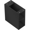 Mexen Box-A Open Cabinet with Shelf 20 cm, Matte Black - 91AX2-0200-470-0-71