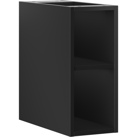 Mexen Box-A Open Cabinet with Shelf 20 cm, Matte Black - 91AX2-0200-470-0-71