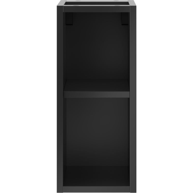 Mexen Box-A Open Cabinet with Shelf 20 cm, Matte Black - 91AX2-0200-470-0-71