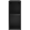 Mexen Box-A open cabinet with shelf 20 cm, black matte - 91AX2-0200-470-0-71
