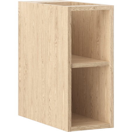 Mexen Box-A Open Cabinet with Shelf 20 cm, Oak - 91AX2-0200-470-0-81