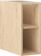 Mexen Box-A Open Cabinet with Shelf 20 cm, Oak - 91AX2-0200-470-0-81