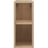 Mexen Box-A Open Cabinet with Shelf 20 cm, Oak - 91AX2-0200-470-0-81