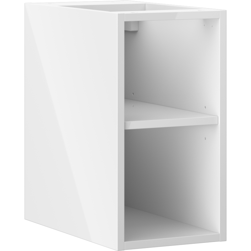 Mexen Box-A open cabinet with shelf 25 cm, white gloss - 91AX2-0250-470-0-00