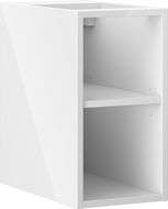 Mexen Box-A open cabinet with shelf 25 cm, white gloss - 91AX2-0250-470-0-00