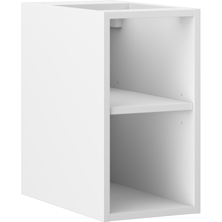 Mexen Box-A open cabinet with shelf 25 cm, matte white - 91AX2-0250-470-0-01