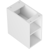 Mexen Box-A open cabinet with shelf 25 cm, matte white - 91AX2-0250-470-0-01