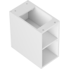Mexen Box-A open cabinet with shelf 25 cm, white matte - 91AX2-0250-470-0-01