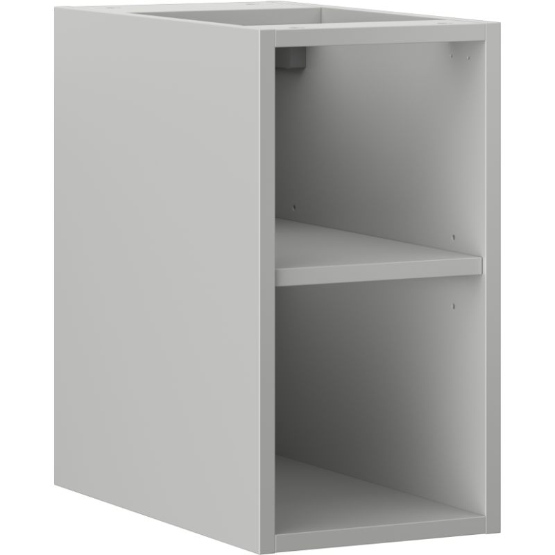 Mexen Box-A open cabinet with shelf 25 cm, gray matte - 91AX2-0250-470-0-62