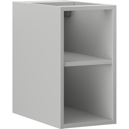 Mexen Box-A open cabinet with shelf 25 cm, matte grey - 91AX2-0250-470-0-62