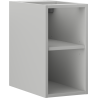 Mexen Box-A open cabinet with shelf 25 cm, gray matte - 91AX2-0250-470-0-62