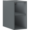 Mexen Box-A Open Shelf Cabinet 25 cm, Matte Graphite - 91AX2-0250-470-0-66