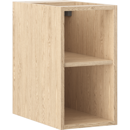 Mexen Box-A open cabinet with shelf 25 cm, oak - 91AX2-0250-470-0-81