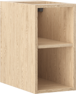 Mexen Box-A open cabinet with shelf 25 cm, oak - 91AX2-0250-470-0-81
