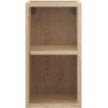 Mexen Box-A open cabinet with shelf 25 cm, oak - 91AX2-0250-470-0-81