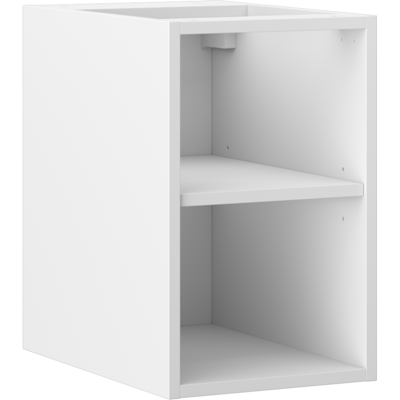 Mexen Box-A open cabinet with shelf 30 cm, white matte - 91AX2-0300-470-0-01
