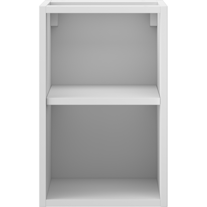 Mexen Box-A open cabinet with shelf 30 cm, white matte - 91AX2-0300-470-0-01