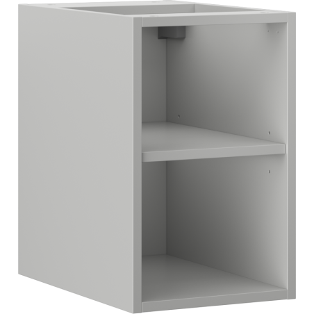 Mexen Box-A open cabinet with shelf 30 cm, matte gray - 91AX2-0300-470-0-62