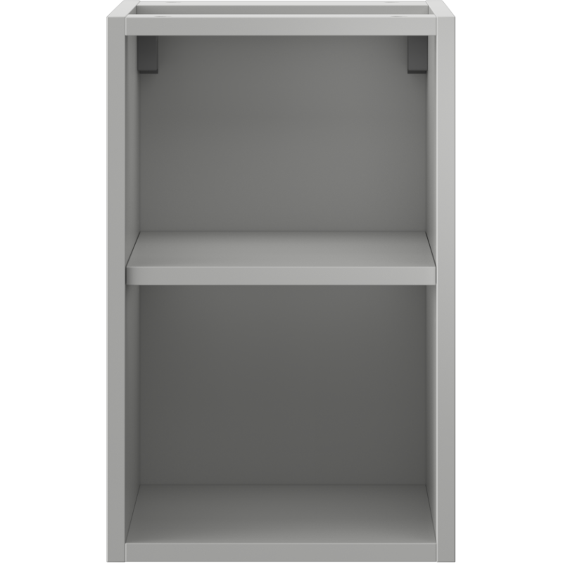 Mexen Box-A open cabinet with shelf 30 cm, grey matte - 91AX2-0300-470-0-62