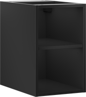 Mexen Box-A open cabinet with shelf 30 cm, black matte - 91AX2-0300-470-0-71