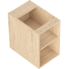 Mexen Box-A Open Cabinet with Shelf 30 cm, Oak - 91AX2-0300-470-0-81