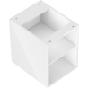 Mexen Box-A open cabinet with shelf 35 cm, white gloss - 91AX2-0350-470-0-00